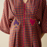 Love Bug Statement Cotton Slub Coord Set - Multicolour