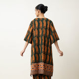 Banno Elevated Cotton Slub Kurta - Bottle Green