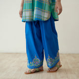 Lemon Drop Embroidered Elevated Cotton Slub Coord Set - Multicolour