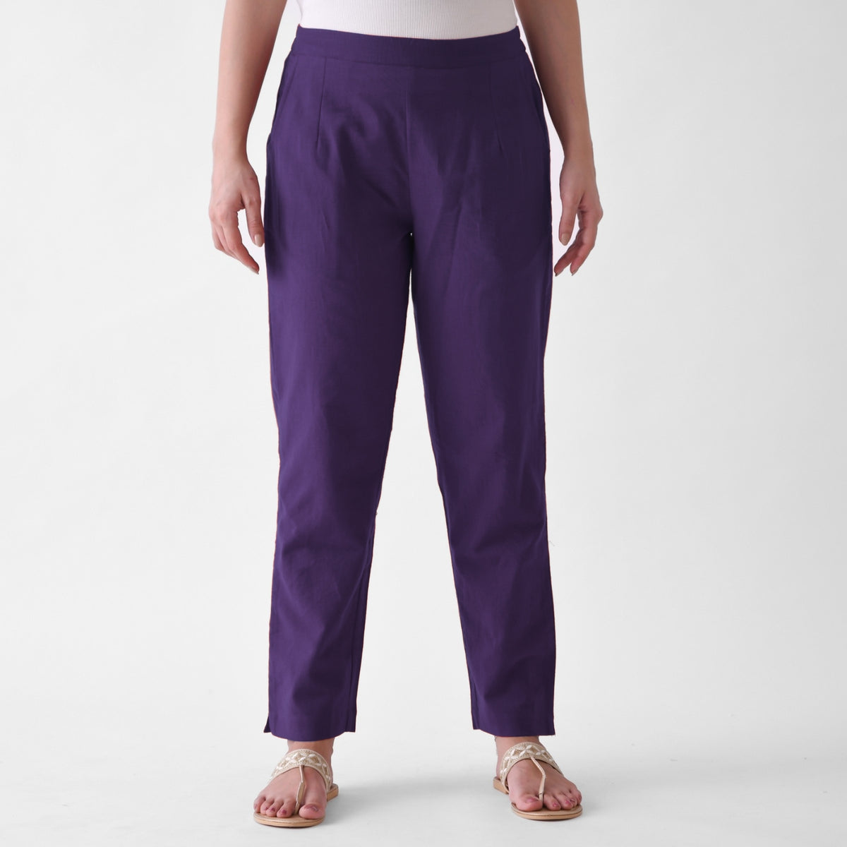 Violet Cotton AMPM Pants