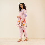 At The Florist's Cotton Co-ord Set - Pink
