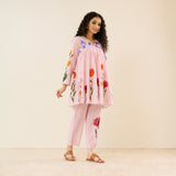 At The Florist's Cotton Co-ord Set - Pink