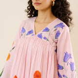 At The Florist's Cotton Co-ord Set - Pink