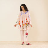 At The Florist's Cotton Co-ord Set - Off White