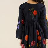 At The Florist's Cotton Co-ord Set - Black