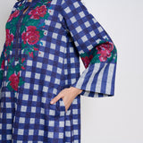 Evermore Woollen Hand Embroidered Kurta - Violet