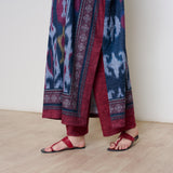 Murmur Woollen Hand Embroidered Long Kurta - Black