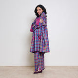 First Love Multicolour Woollen Coord Set - Multicolour
