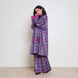 First Love Multicolour Woollen Coord Set - Multicolour