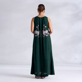 Surbhi Shantoon Maxi Dress - Emerald Green