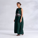 Surbhi Shantoon Maxi Dress - Emerald Green