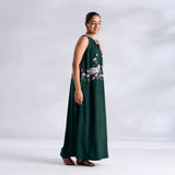 Surbhi Shantoon Maxi Dress - Emerald Green