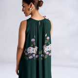 Surbhi Shantoon Maxi Dress - Emerald Green
