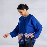 Surbhi Shantoon Shirt - Royal Blue