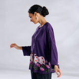 Surbhi Shantoon Shirt - Violet