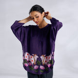 Surbhi Shantoon Shirt - Violet