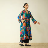 Sunday Slub Cotton Kurta - Multicolour