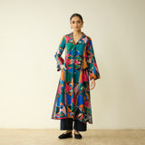 Sunday Slub Cotton Kurta - Multicolour