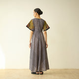 Sunday Slub Cotton Maxi Dress - Charcoal