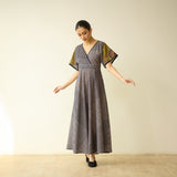 Sunday Slub Cotton Maxi Dress - Charcoal