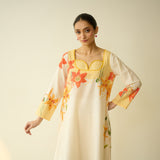 Masakali Slub Cotton Farsi Set - Turmeric Yellow