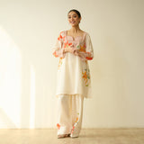 Masakali Slub Cotton Farsi Set - Tree Brown