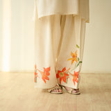 Masakali Slub Cotton Farsi Set - Tree Brown