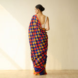 Shabana Retro Prestitched Kota Doria Saree - Multicolour