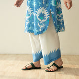 Lovey Dovey Elevated Cotton Slub Coord Set - Blue Lagoon