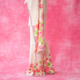 Chameli Statement Modal Palazzo Set - Cream