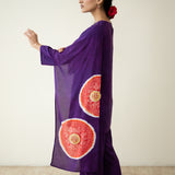 Champakali Statement Modal Palazzo Set - Violet