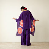 Champakali Statement Modal Palazzo Set - Violet