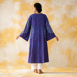 Kritika Statement Modal Kurta - Ink Blue