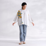 Petals on Cloud Cotton Shirt - Yellow
