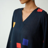 Ludo Pure Slub Cotton Kurta Set - Black