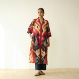 Maheeka Slub Cotton Kurta - Black