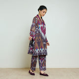 Wild Heart Woollen Kurta - Multicolour