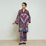 Wild Heart Woollen Kurta - Multicolour
