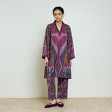 Wild Heart Woollen Coord Set - Multicolour