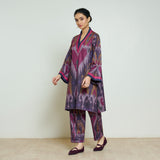 Wild Heart Woollen Kurta - Multicolour