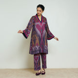 Wild Heart Woollen Kurta - Multicolour