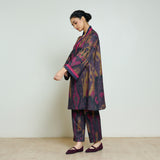Wild Heart Woollen Kurta - Multicolour