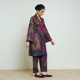 Wild Heart Woollen Coord Set - Multicolour