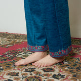 Kashmira Woollen Coord Set - Transformative Teal