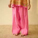 Phool Varsha Mulmul Cotton Farsi Set - Sunshine Yellow