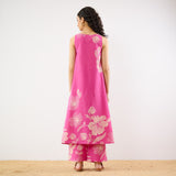 Rosa A-line Cotton Co-ord Set - Pink