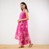 Rosa A-line Cotton Co-ord Set - Pink