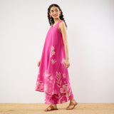 Rosa A-line Cotton Co-ord Set - Pink