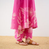 Rosa A-line Cotton Co-ord Set - Pink