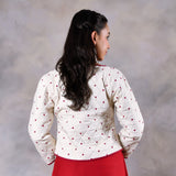 Mimosa Off White Quilted Jacket